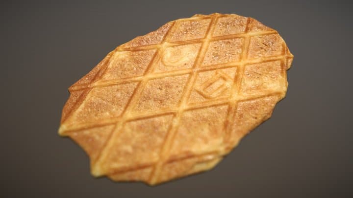 Stroop Waffle 3D Model